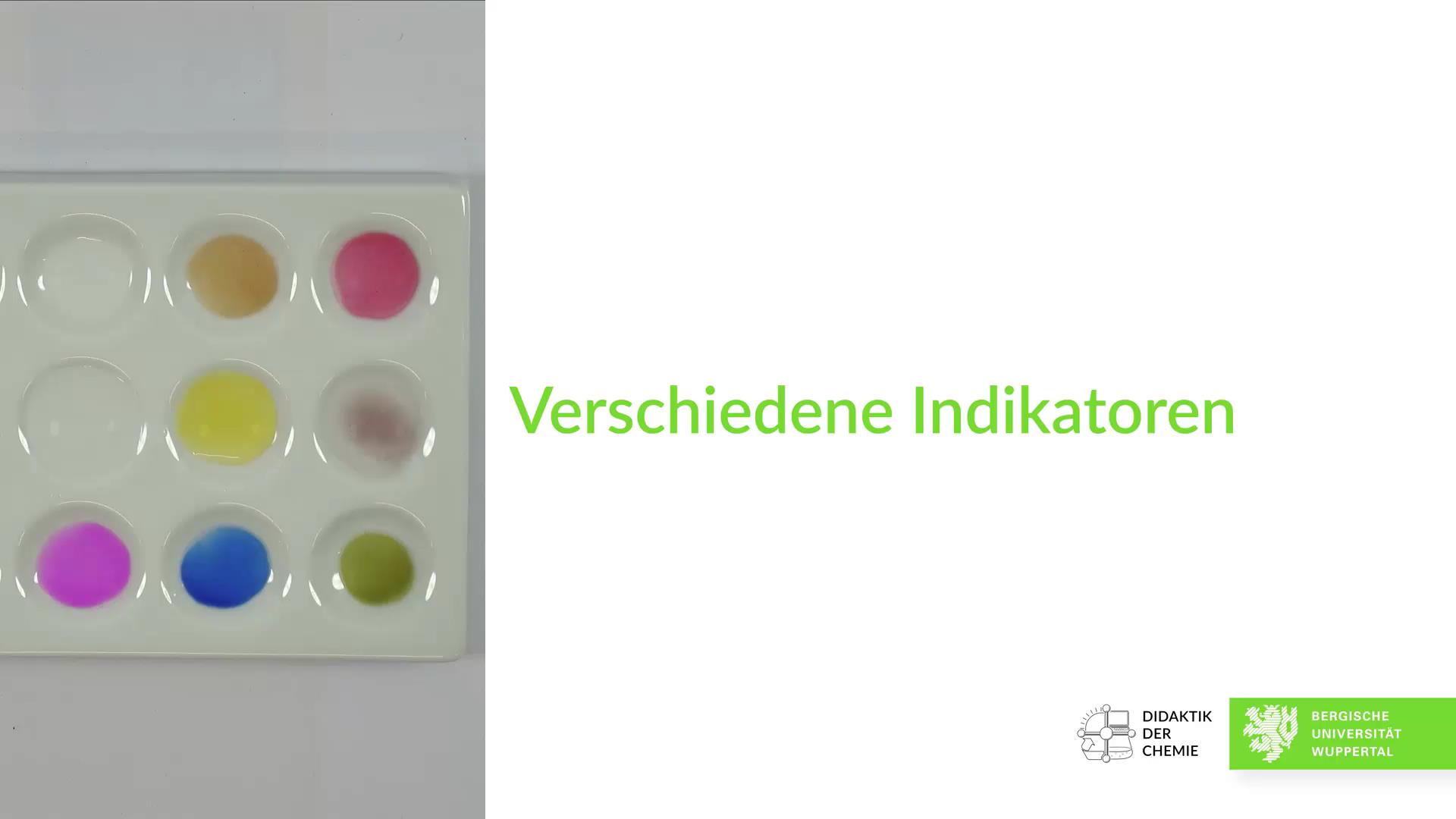 Verschiedene Indikatoren